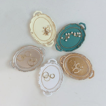 Creative Resin Jewelry Holder Plate