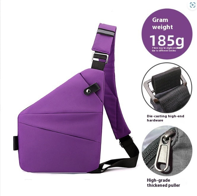 Men's Lightweight Nylon Crossbody Bag