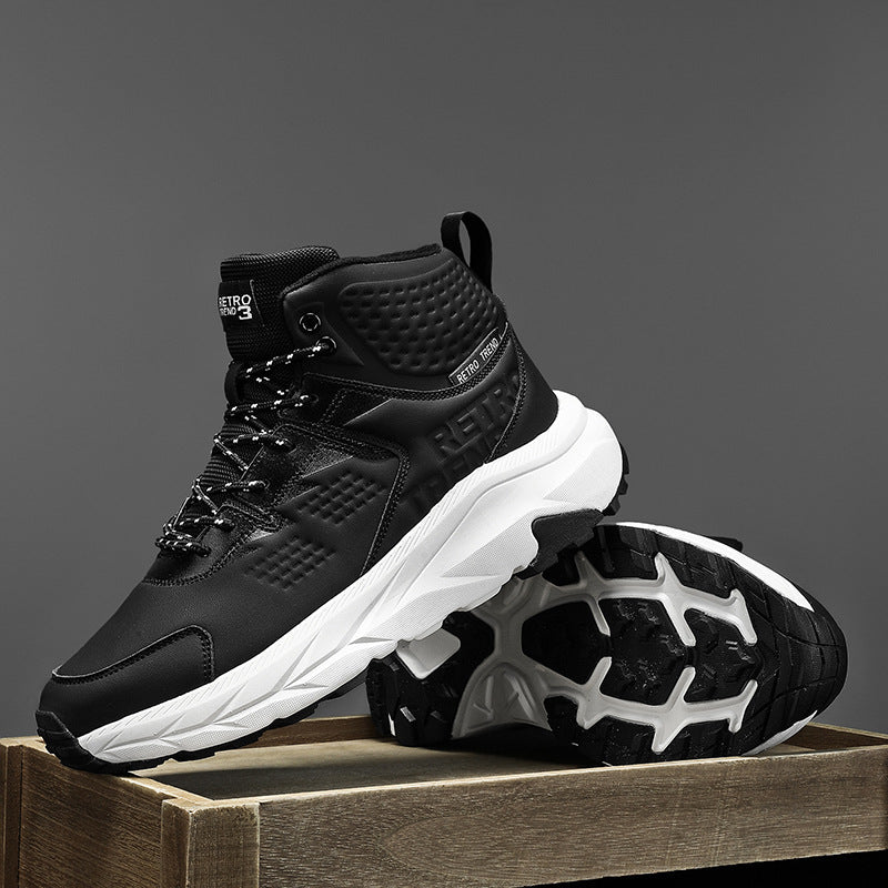 Casual Leather Sneakers for Couples