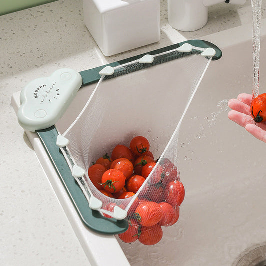 Triangular Sink Drain Rack Kitchen Garbage Filter