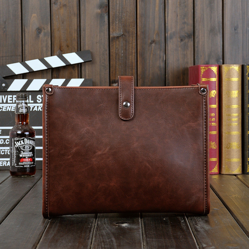Men's Korean-Style Retro Shoulder Bag