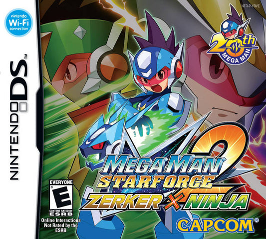 Mega Man Star Force 2: Zerker X Ninja (Nintendo DS)
