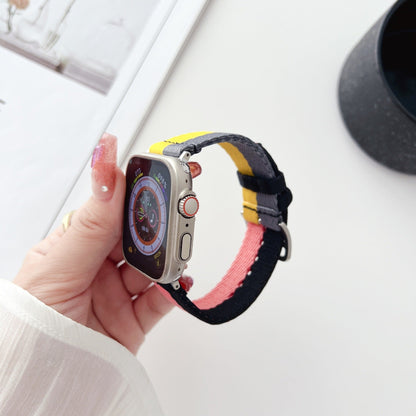 Suitable For Single Circle Nylon Color Matching Buckle Strap