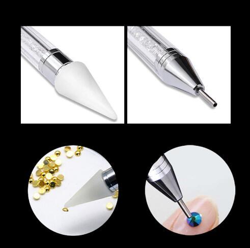 Dual-ended Nail Dotting Pen Diamond Painting Pen Crystal Beads