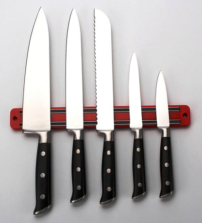Magnetic Knife/Tool Rack - 3 Red