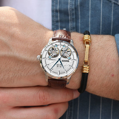 Men's Double Tourbillon Automatic Watch