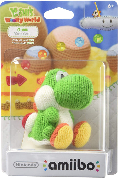 Green Yarn Yoshi Amiibo Yoshi's Woolly World Series (Nintendo Switch)