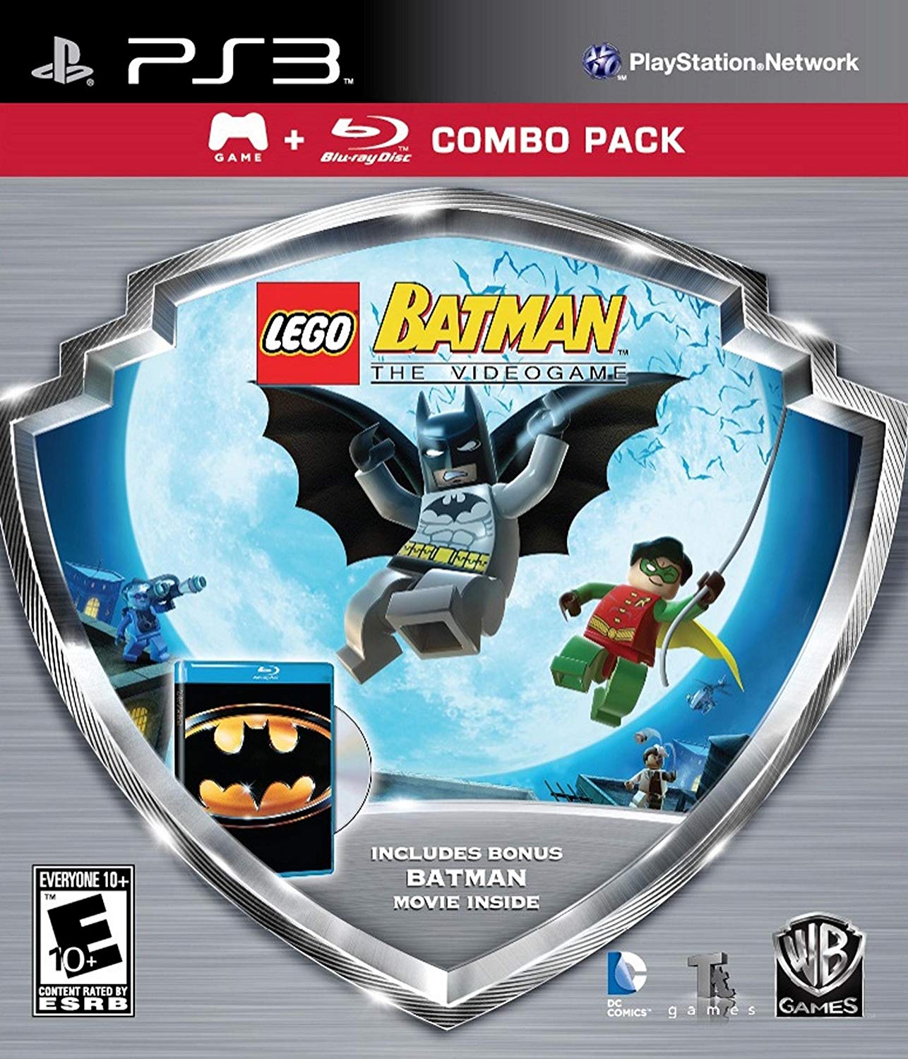 LEGO Batman Silver Shield Combo Pack (Playstation 3)
