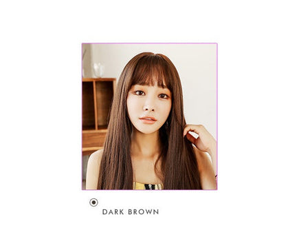 Fashion Realistic Long Straight Hair Wig