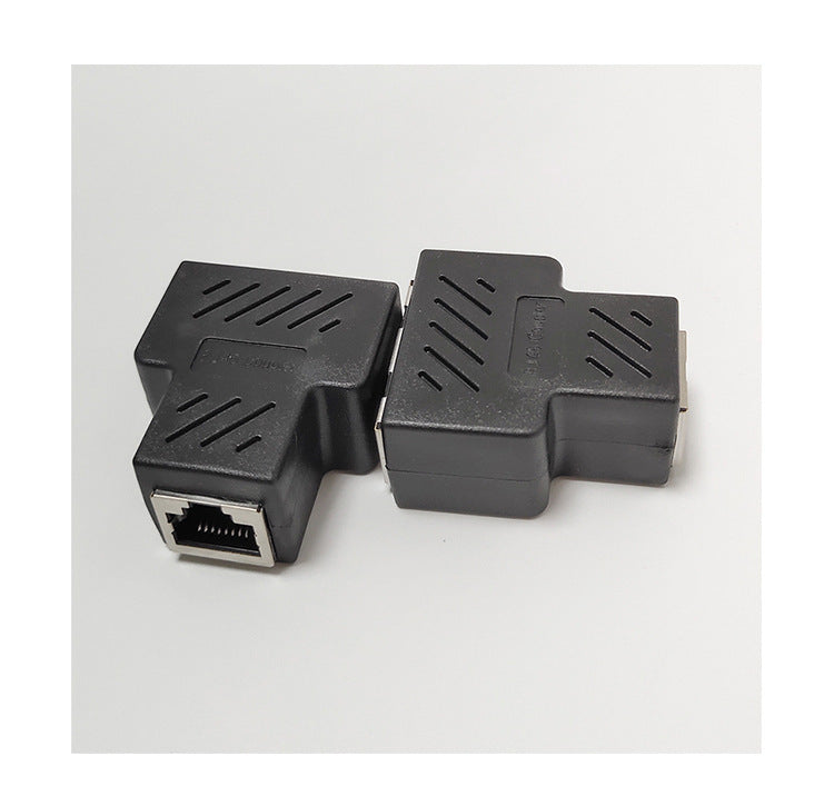 RJ45 Network Cable Splitter: Divides One Cable Into Two