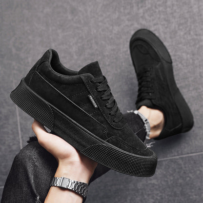 Breathable Lace-up Sneakers for Men