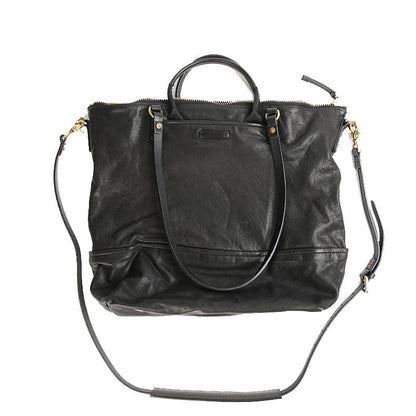 Large Capacity Cowhide Shoulder Tote