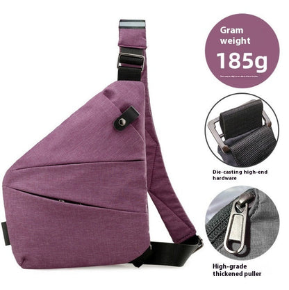 Men's Lightweight Nylon Crossbody Bag