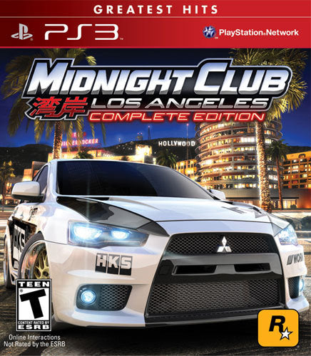 Midnight Club Los Angeles Complete Edition (Greatest Hits) (Playstation 3)