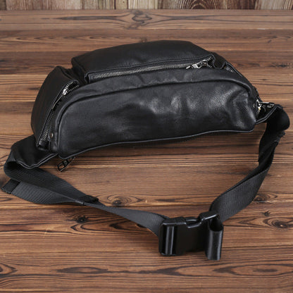 Cowhide Shoulder Messenger Bag