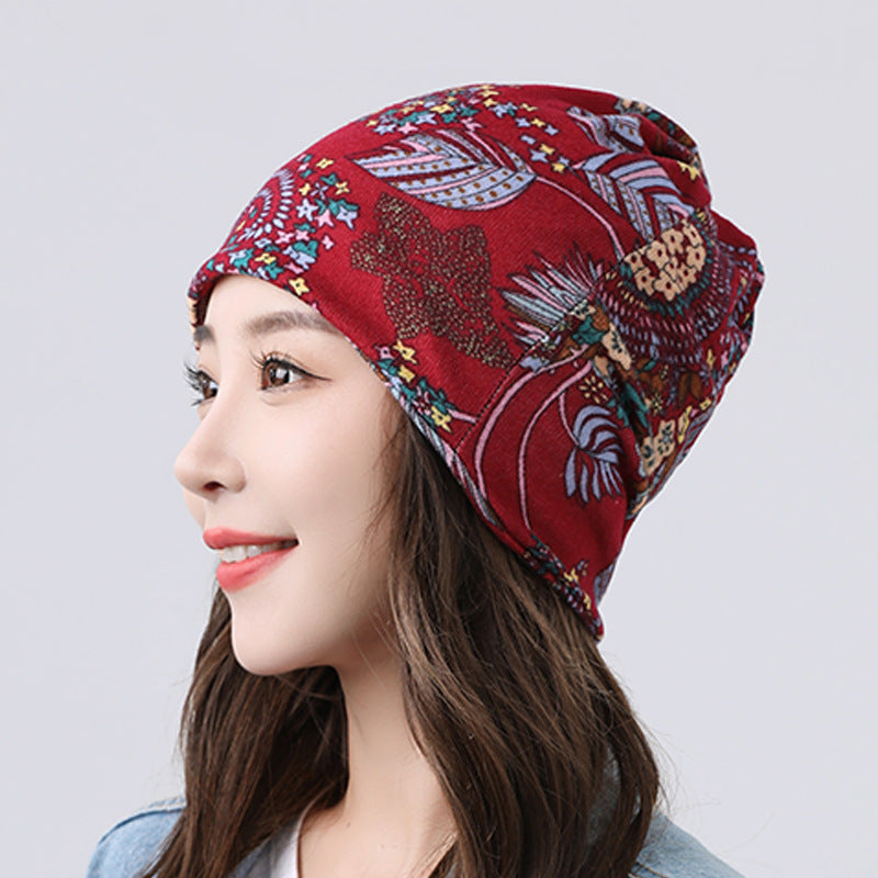 Cold-proof Warm Changeable Scarf Pullover Twist Hat