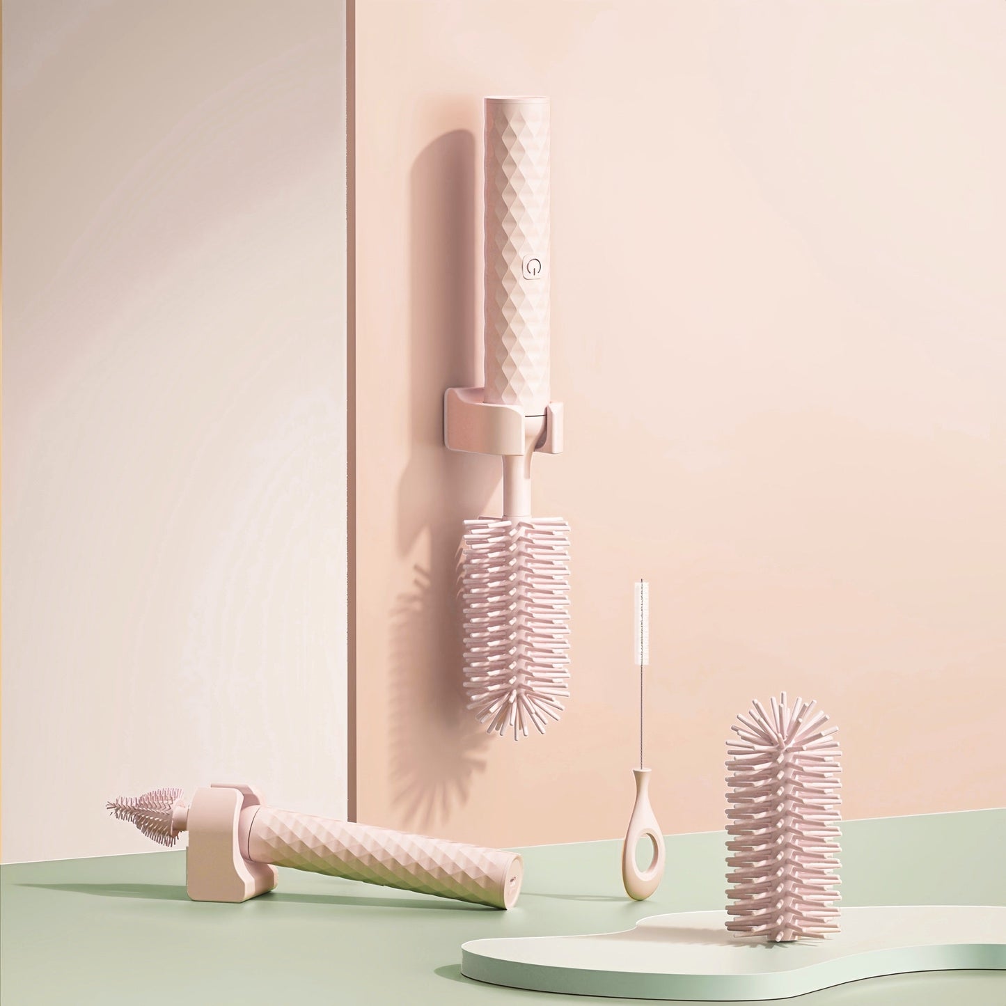 Electric Silicone Bottle Brush 360°