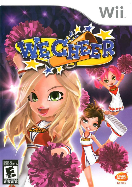 We Cheer: Play Poms Bundle - Game and Pom-Poms (Nintendo Wii)