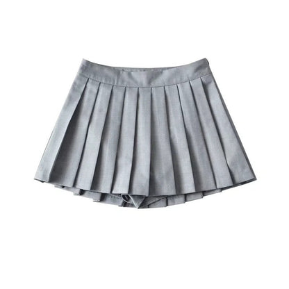 High Waist A-Line Skirt