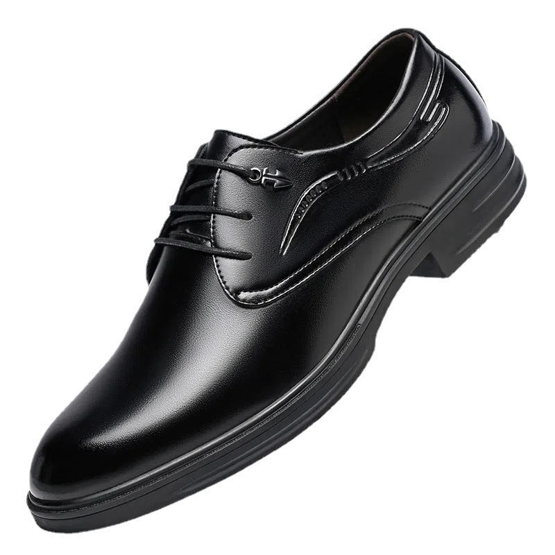 Men's Black Leather Formal Shoes