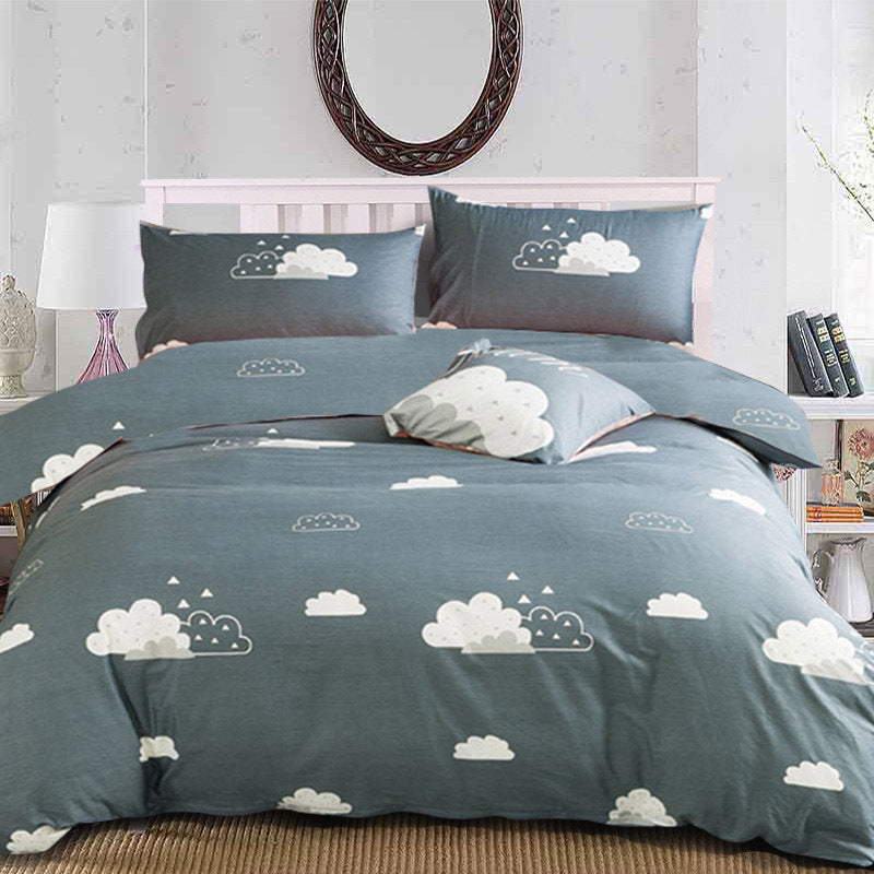 Brushed Diamond Velvet Four-piece Suit