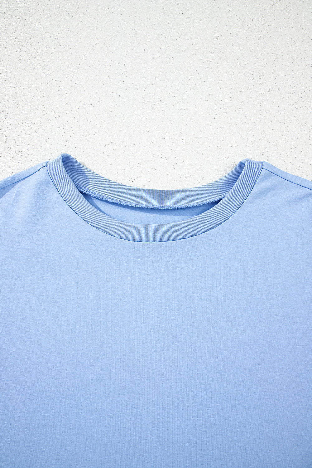 Loose Half Sleeve Hi Low Hem T-Shirt