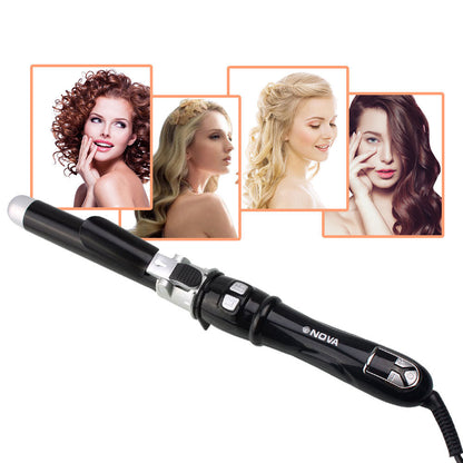 Automatic Rotating Curling Iron: Instant Heat Hair Styling