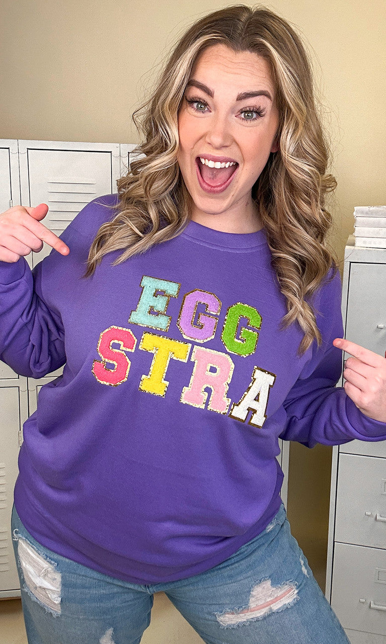 Ideal Chenille Eggstra Adult Sweatshirt