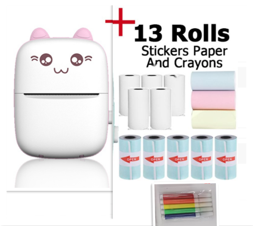 Mini Bluetooth Label Printer