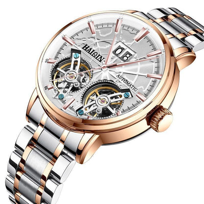 Men's Double Tourbillon Automatic Watch