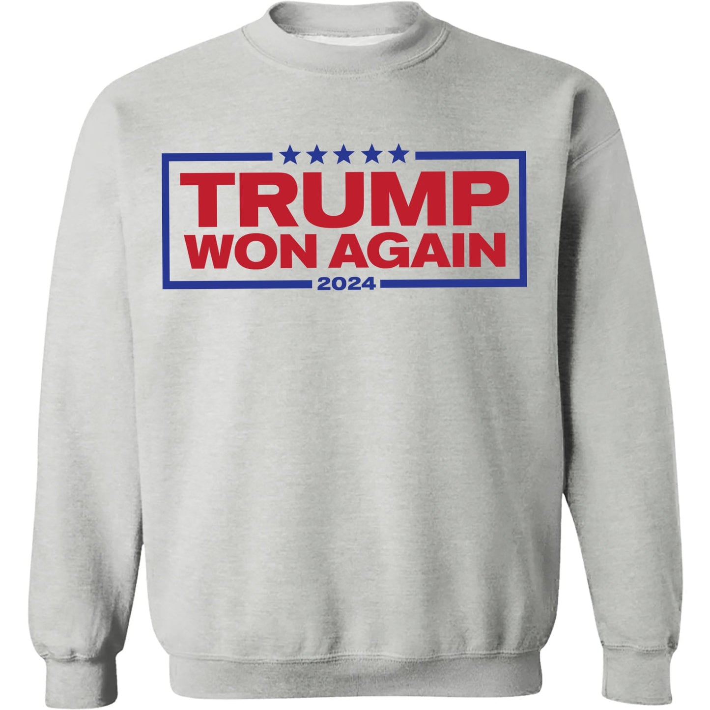 Trump Won Again 2024 Patriotic, MAGA, Republican President Trump Shirt Bright T1701 - GOP