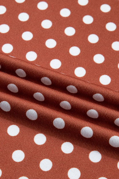 Polka Dot Top and Shorts Set