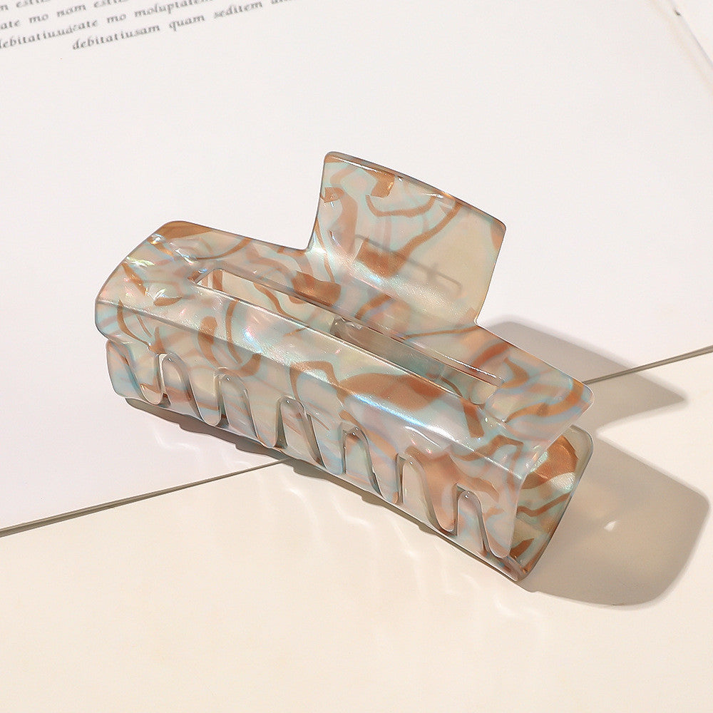 Gold Alloy Geometric Hair Clips Hairpins Accessories