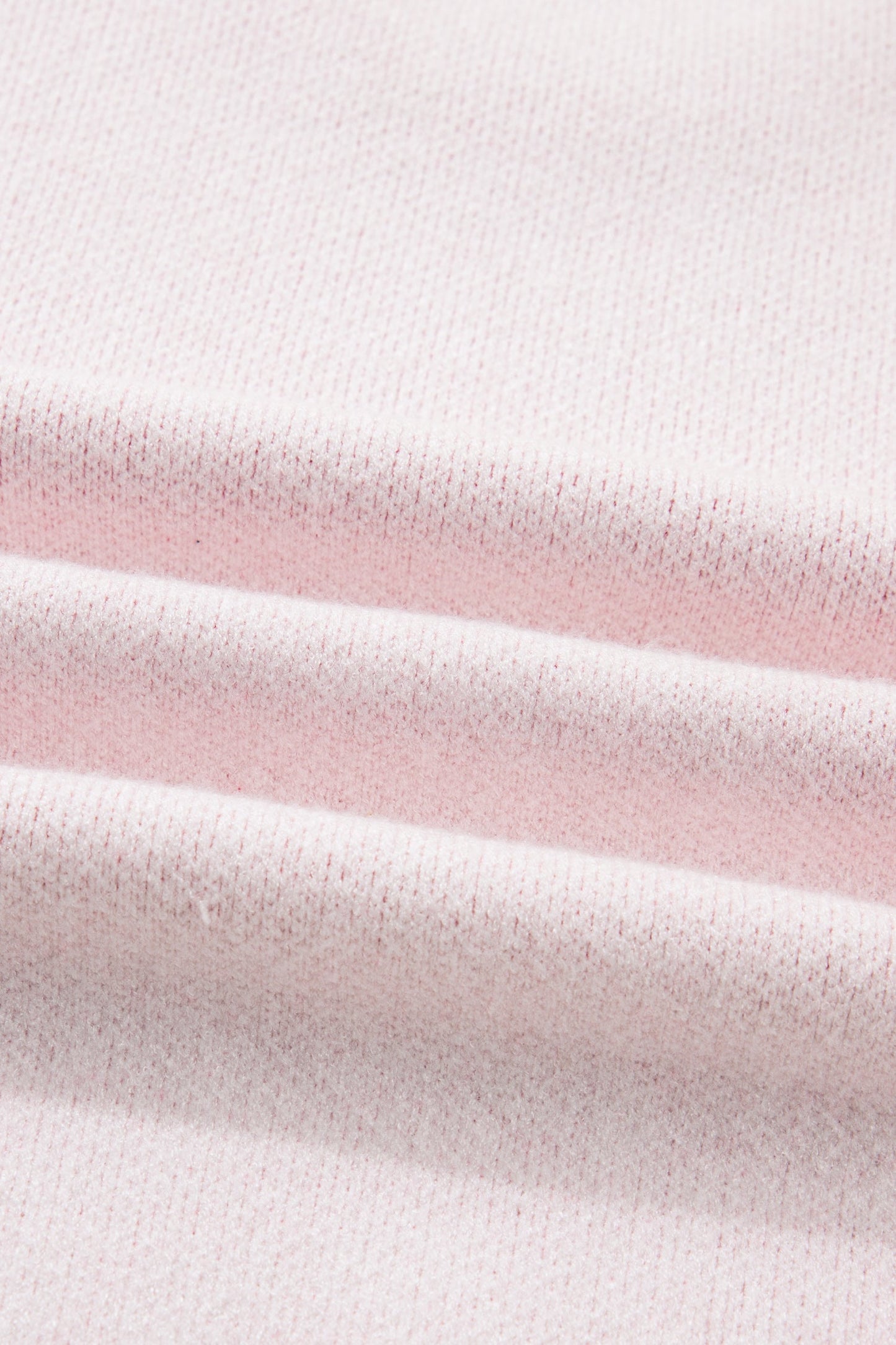 Valentine Bow Tie Cherry Drop Shoulder Sweater