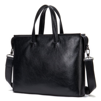 Fashionable Vintage Men's Leather Briefcase