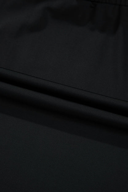 Drawstring Elastic Waistband Lined Tennis Skorts