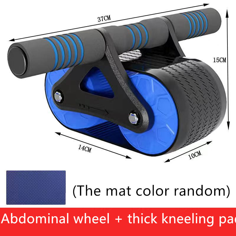 Double Wheel Ab Roller with Rebound