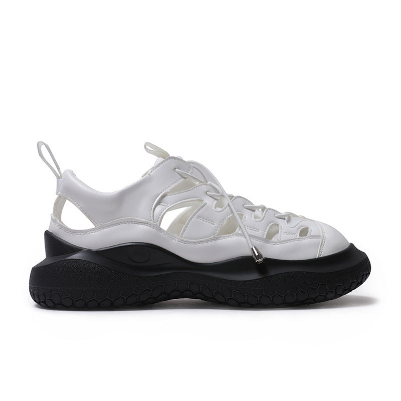 Closed Toe Platform Sports Sandals