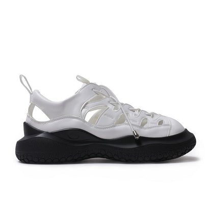 Closed Toe Platform Sports Sandals