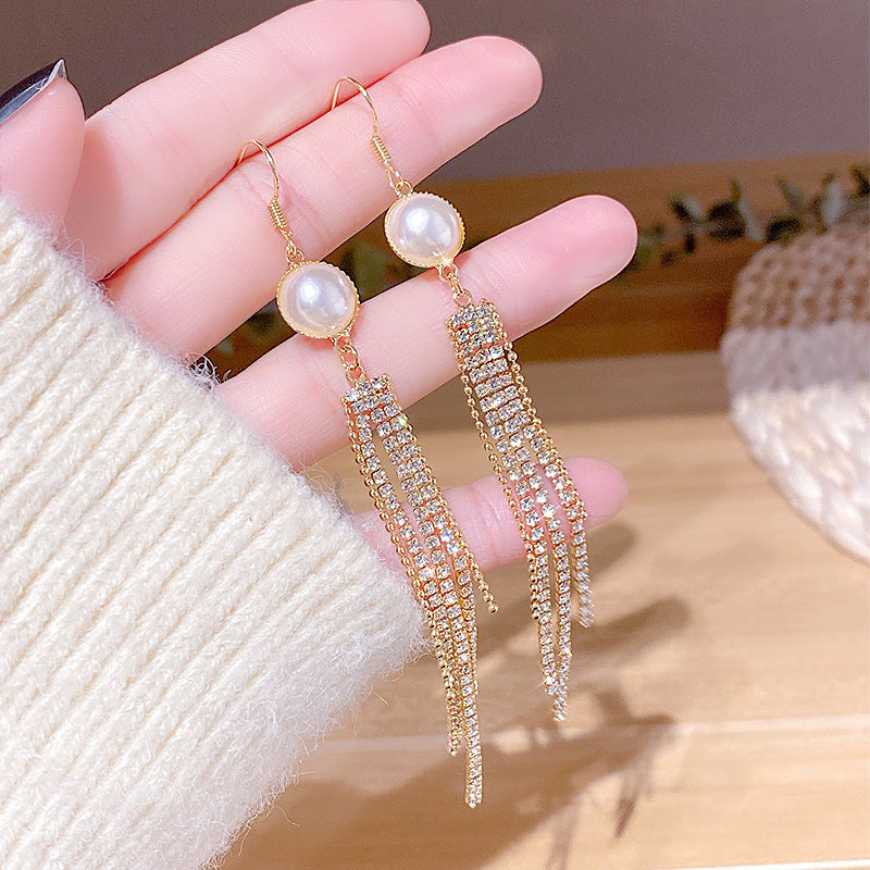 Light Luxury Pearl Earrings