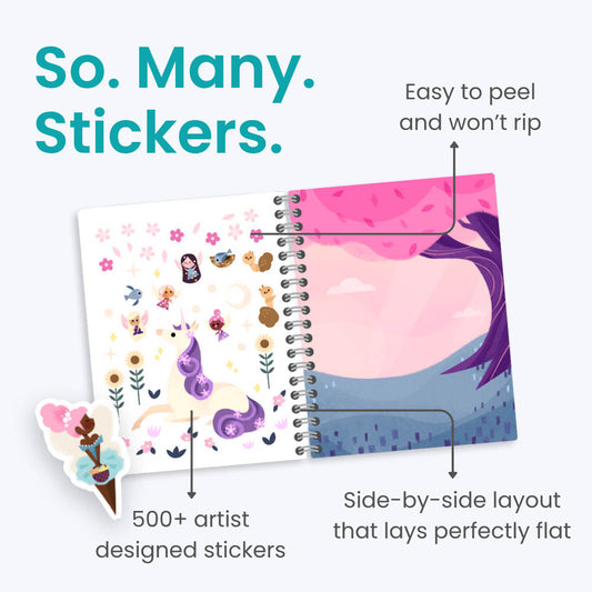A Magical World Sticker Book