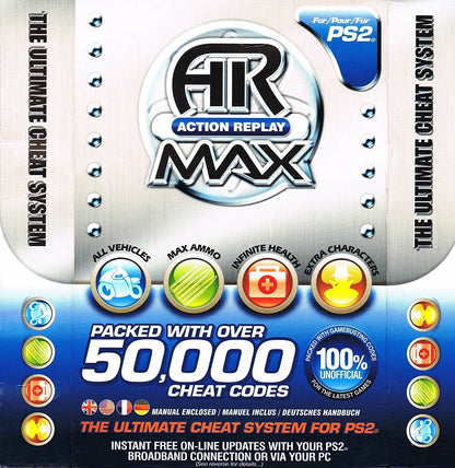 Action Replay Max w/ CD (Playstation 2)