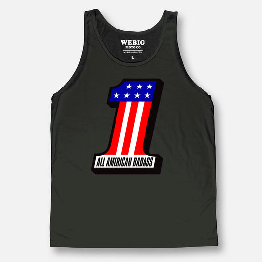 ALL AMERICAN BADASS MENS TANK TOP