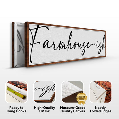 Farmhouse-ish Sign II