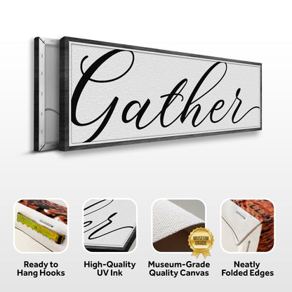 Gather Sign X