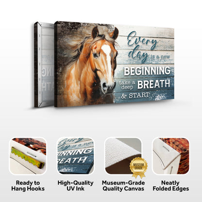 Everyday Is A New Beginning Faith Sign II