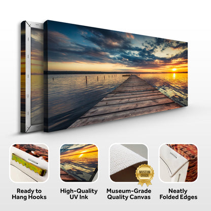 "Mirror Lake", Lake Matheson Canvas Wall Art