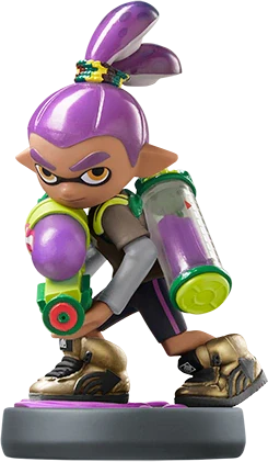 Inkling Boy (Purple) Amiibo: Splatoon Series (Nintendo Switch)