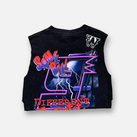 AWESOME LIGHTNING CROP TEE SIZE MEDIUM