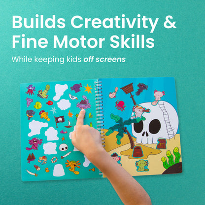 Axolotl Sticker Book